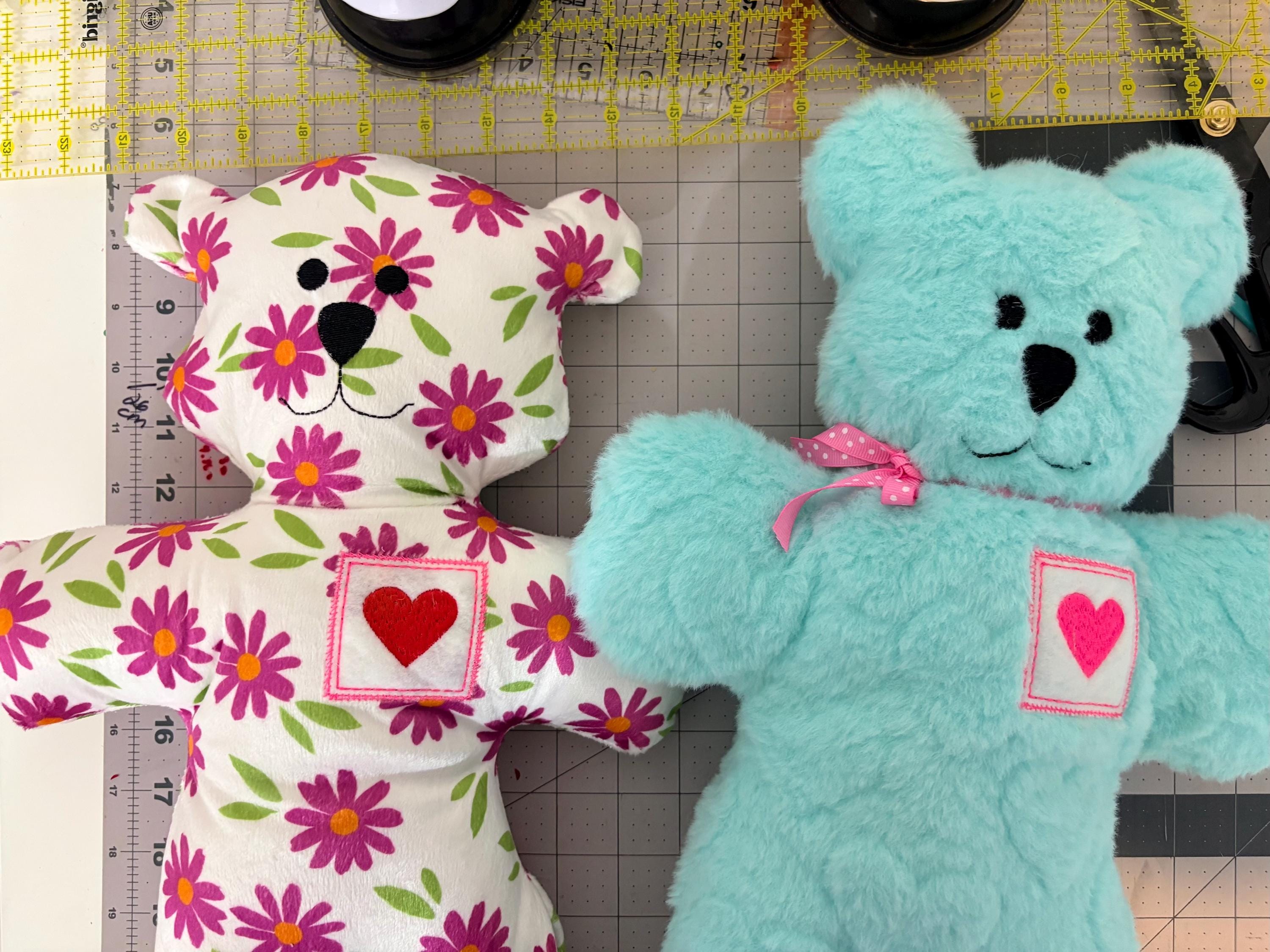 Baby Bear Embroidery Pattern | ITH Memory Keepsake (Digital Download)