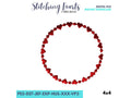 Hearts Circle Frame