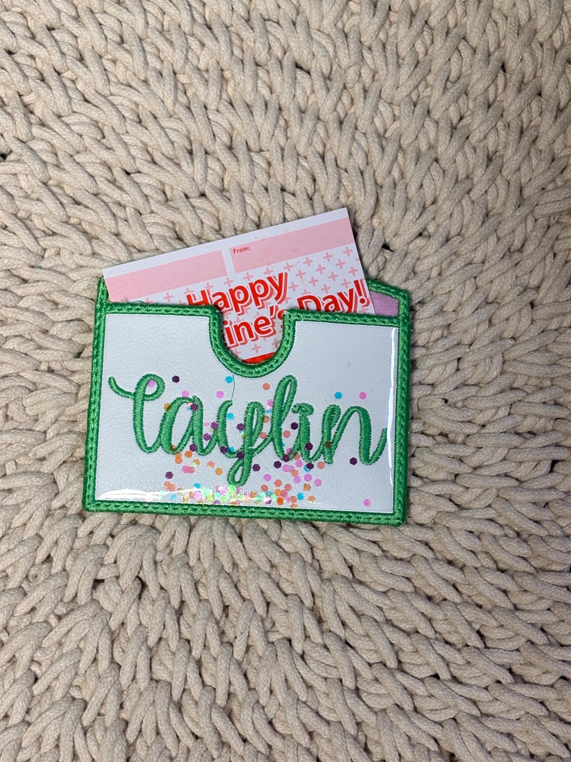 ITH Gift Card Holder Embroidery Pattern (4x3 inches)