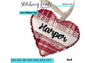 ITH Heart Lace Tag