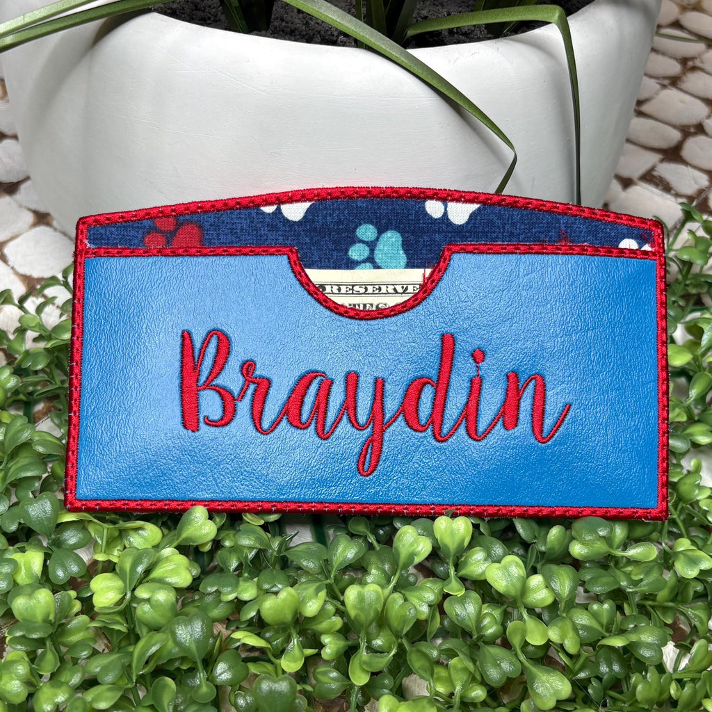 Money Holder, Cash Gift Holder, Machine Embroidery Pattern __etsy:7396663119